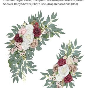 Wedding arch flowers new in box